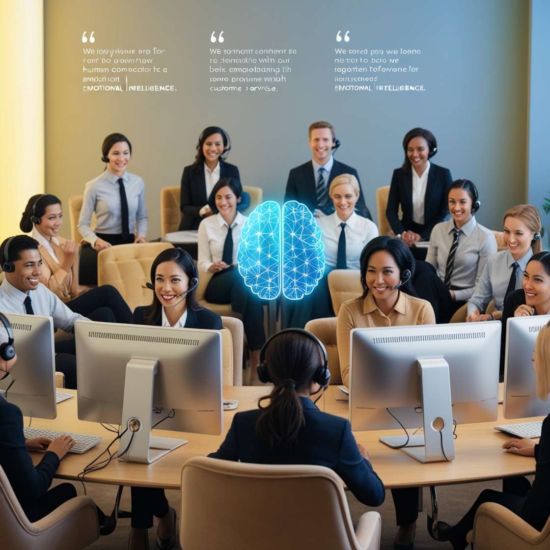 Read more about the article The Human Element: Why AI Can’t Replace Emotional Intelligence in Call Centers